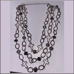 Premier Designs 3 layered necklace